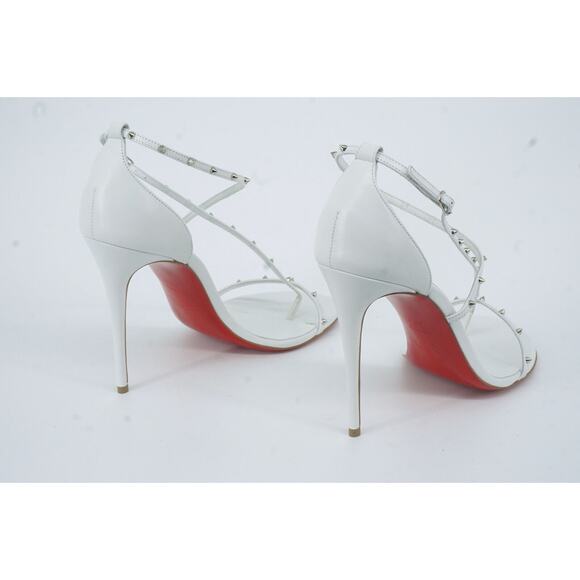Christian Louboutin Riojana Strappy Spiked Sandals SZ 39.5 NIB stud $795 Wedding - Picture 11 of 11